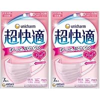 Amazon.co.jp: [ユニ・チャーム] 【3個セット】 超快適マスク プリーツ